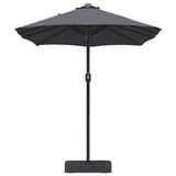 Garden Parasol Anthracite 385 x 209 x 244 cm