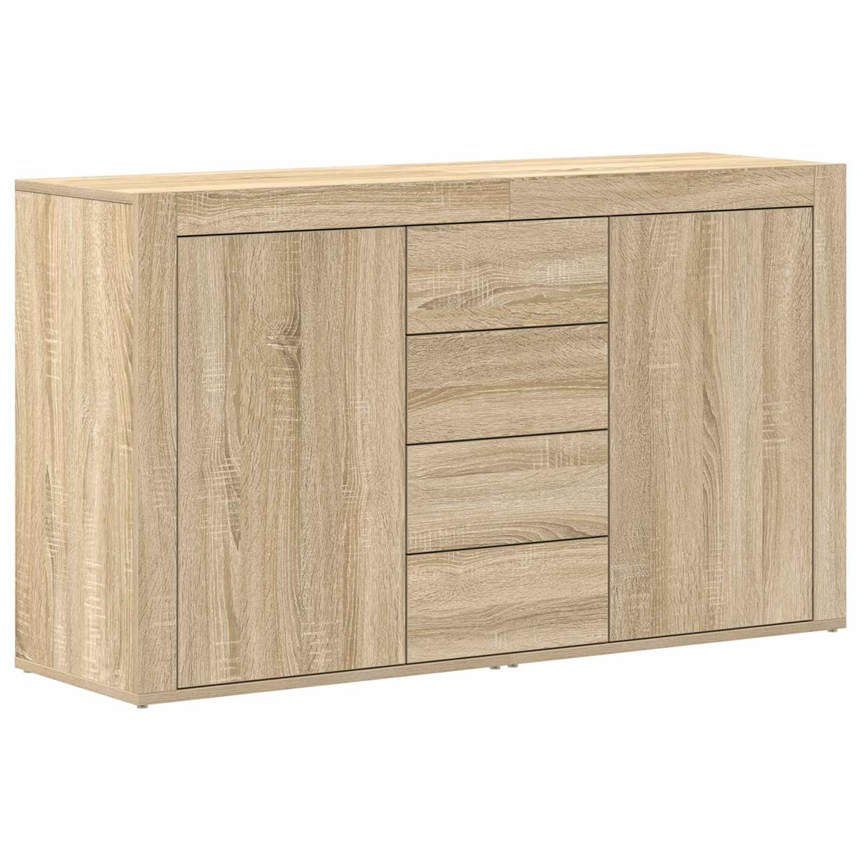 Sideboard Sonoma Oak 120 x 36 x 69 cm Engineered Wood