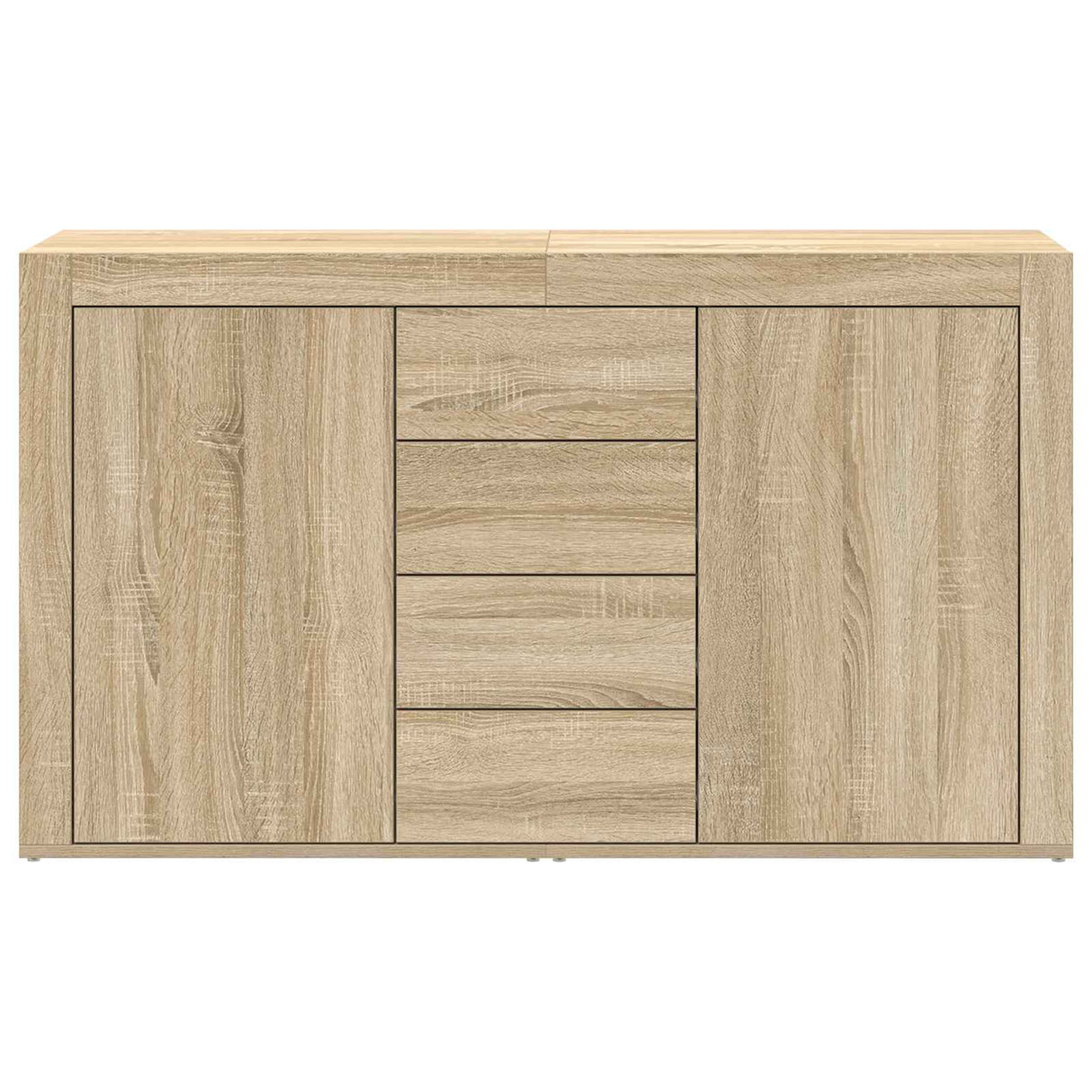 Sideboard Sonoma Oak 120 x 36 x 69 cm Engineered Wood