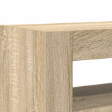 Sideboard Sonoma Oak 116 x 30 x 75 cm Engineered Wood - Extra Image