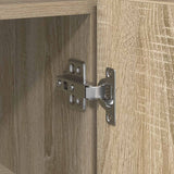 Sideboard Sonoma Oak 116 x 30 x 75 cm Engineered Wood