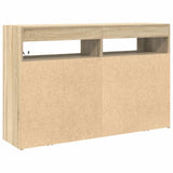 Sideboard Sonoma Oak 116 x 30 x 75 cm Engineered Wood