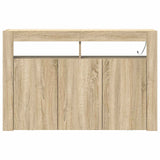 Sideboard Sonoma Oak 116 x 30 x 75 cm Engineered Wood