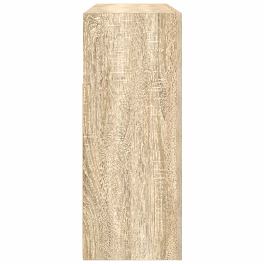 Sideboard Sonoma Oak 116 x 30 x 75 cm Engineered Wood