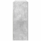 Sideboard Concrete Grey 116 x 30 x 75 cm Engineered Wood