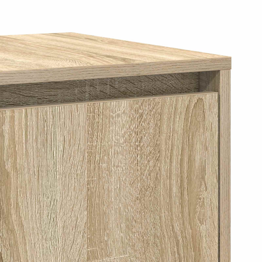 Sideboard Sonoma Oak 135 x 41 x 75 cm Engineered Wood