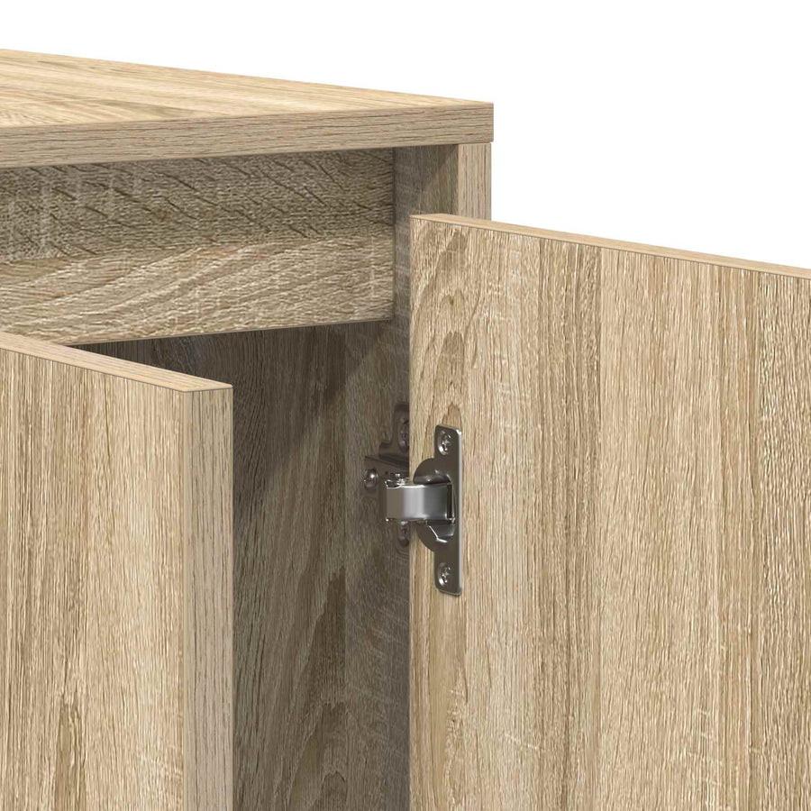 Sideboard Sonoma Oak 135 x 41 x 75 cm Engineered Wood