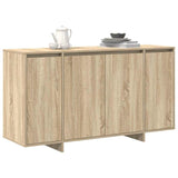 Sideboard Sonoma Oak 135 x 41 x 75 cm Engineered Wood - Side View