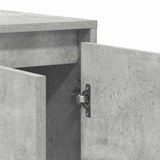 Sideboard Concrete Grey 135 x 41 x 75 cm Engineered Wood - Extra Image