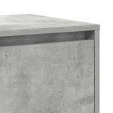 Sideboard Concrete Grey 135 x 41 x 75 cm Engineered Wood - Extra Image