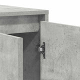 Sideboard Concrete Grey 135 x 41 x 75 cm Engineered Wood - Extra Image