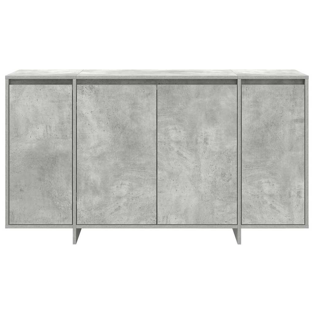 Sideboard Concrete Grey 135 x 41 x 75 cm Engineered Wood