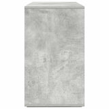Sideboard Concrete Grey 135 x 41 x 75 cm Engineered Wood