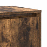 Sideboard Smoked Oak 135 x 41 x 75 cm Engineered Wood