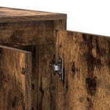 Sideboard Smoked Oak 135 x 41 x 75 cm Engineered Wood - Extra Image