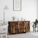 Sideboard Smoked oak 135 x 41 x 69 cm Engineered wood