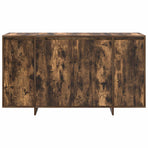 Sideboard Smoked Oak 135 x 41 x 75 cm Engineered Wood