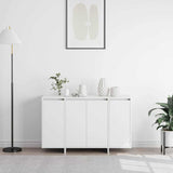 Sideboard White 120 x 41 x 75 cm Engineered wood - Top-Down View