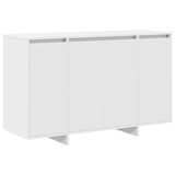 Sideboard White 120 x 41 x 75 cm Engineered wood - Front View
