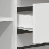 Sideboard with Drawer White 120 x 41 x 75 cm Engineered Wood - Extra Image