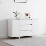 Sideboard with Drawer White 120 x 41 x 75 cm Engineered wood