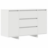 Sideboard with Drawer White 120 x 41 x 75 cm Engineered wood - Front View