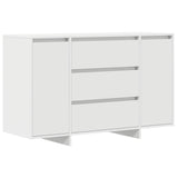 Sideboard with Drawer White 120 x 41 x 75 cm Engineered Wood