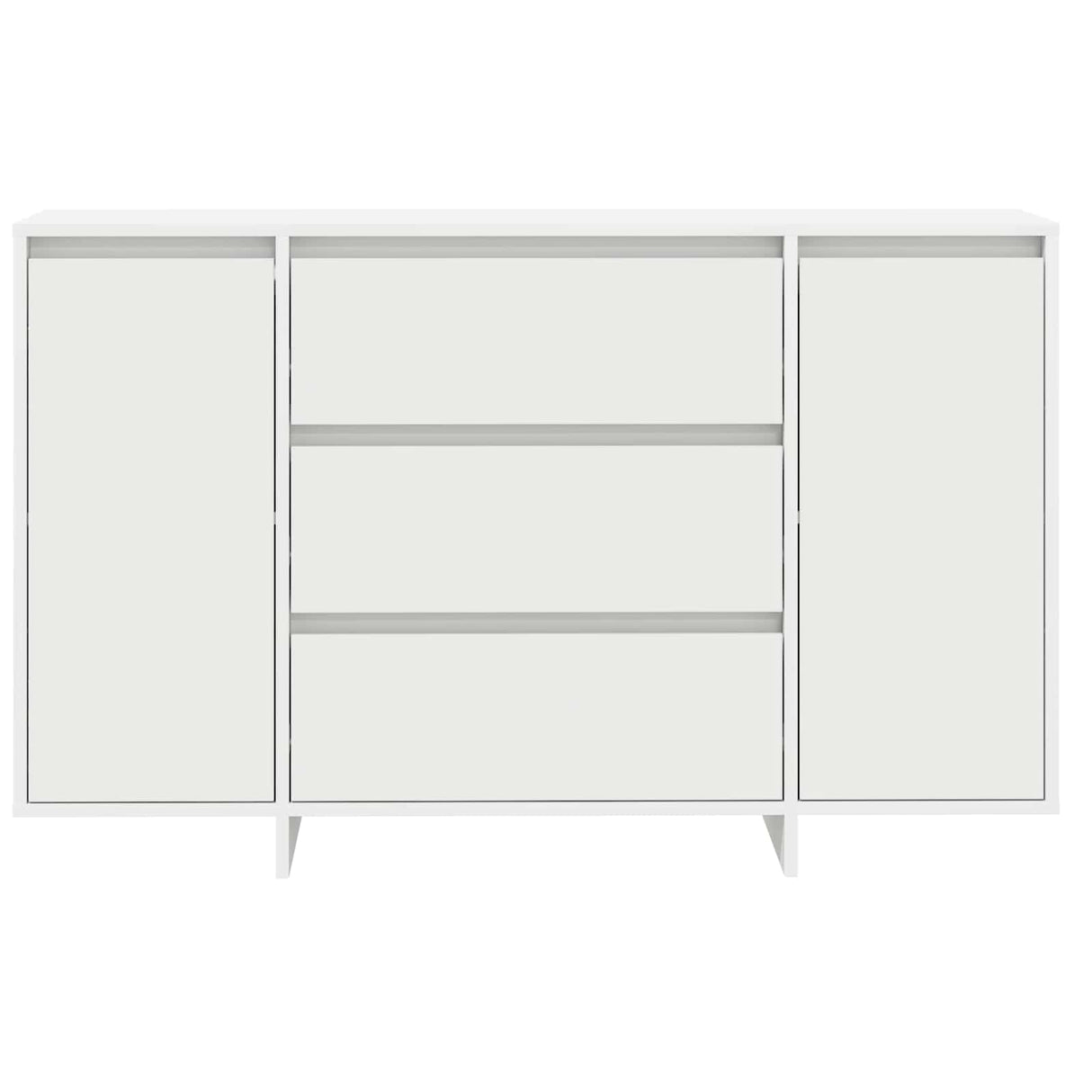 Sideboard with Drawer White 120 x 41 x 75 cm Engineered Wood