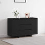 Sideboard Black 120 x 41 x 75 cm Engineered Wood
