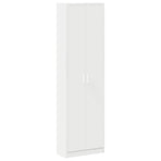 Wardrobe White 55 x 25 x 189 cm Engineered Wood