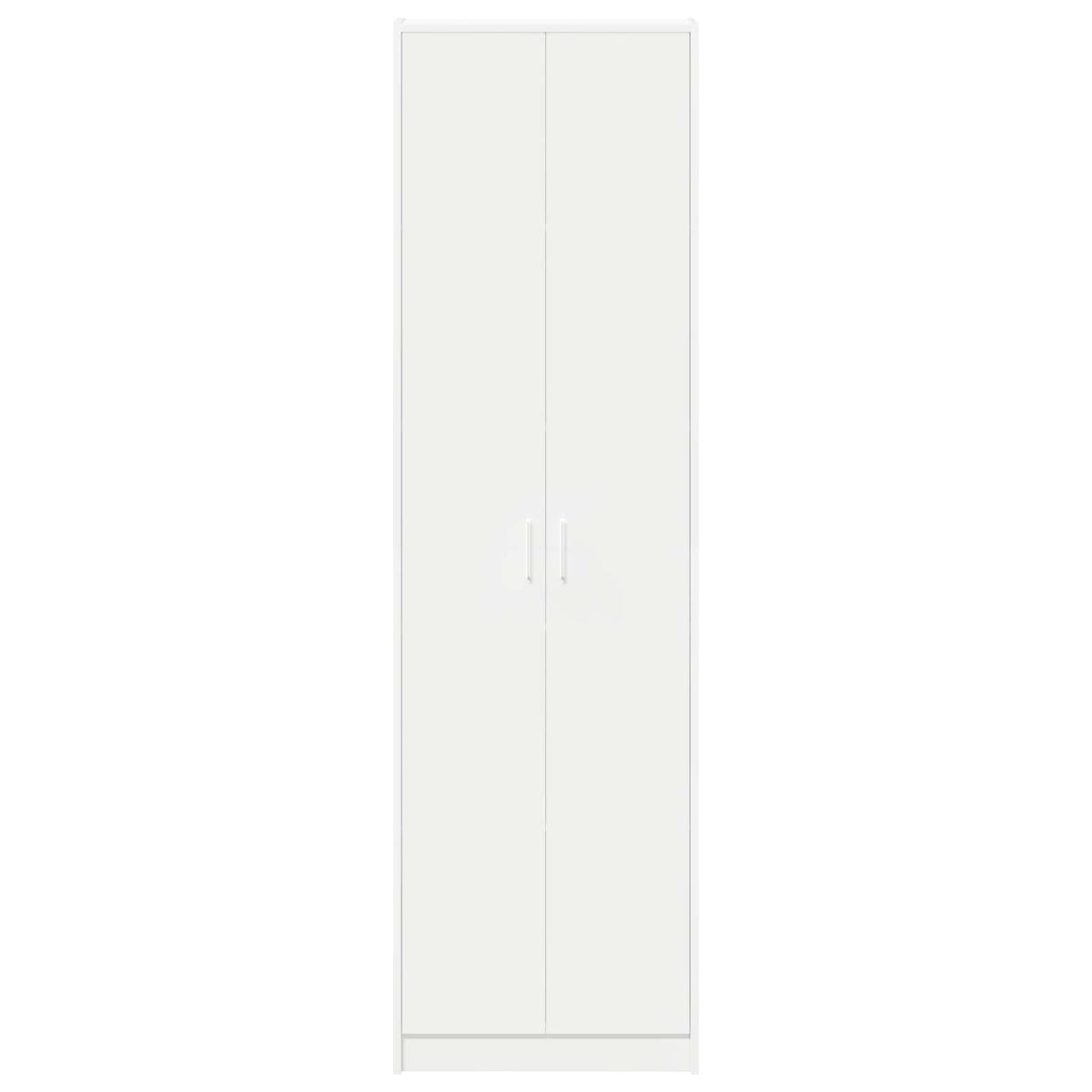 Wardrobe with Shelf White 55 x 25 x 189 cm Engineered Wood