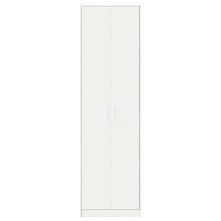 Wardrobe White 55 x 25 x 189 cm Engineered Wood