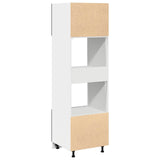 Hanging Cabinet Black Oak 60 x 57 x 207 cm Engineered Wood - Low Angle