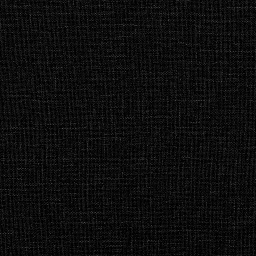 Single Sofa Bed Reclining Black 90 x 165 x 87 cm Fabric