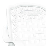 Garden Chair 2 pcs White 55 x 56.5 x 91cm Aluminium