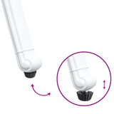 Garden Chair 2 pcs White 55 x 56.5 x 91cm Aluminium - Extra Image