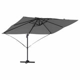 Cantilever Roma Parasol Anthracite and Black 352 x 251 x 260 cm - Front View