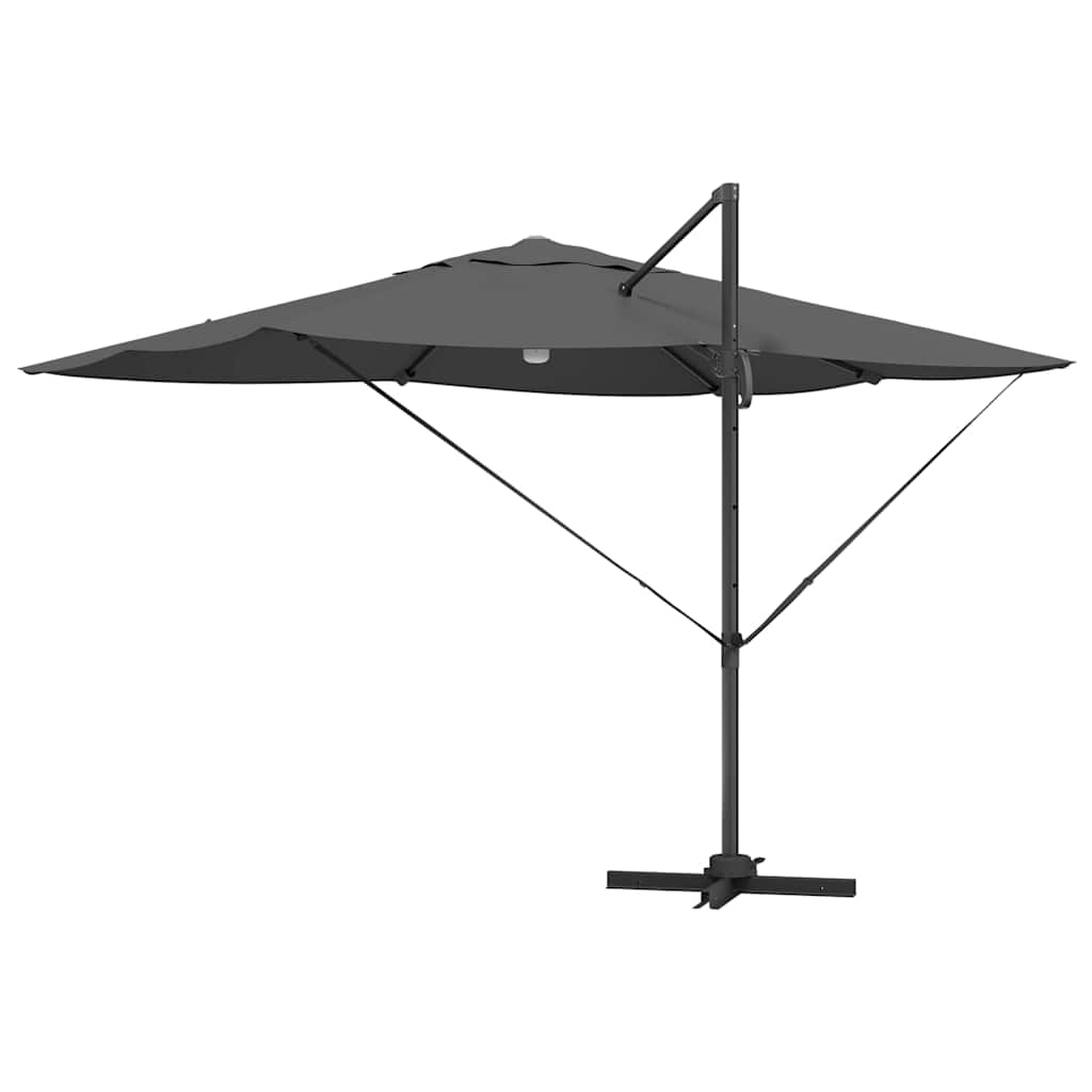 Parasol Anthracite 351 x 250 x 253 cm Polyester and Aluminium