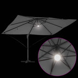 Parasol Anthracite 351 x 250 x 253 cm Polyester and Aluminium
