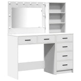 Dressing Table White 78.5 x 41 x 135 cm Engineered wood - Front View