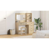 Dressing Table Brown 78.5 x 41 x 135 cm Engineered wood