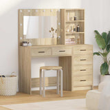 Dressing Table Brown 78.5 x 41 x 135 cm Engineered wood
