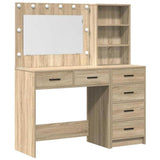 Dressing Table Brown 78.5 x 41 x 135 cm Engineered wood