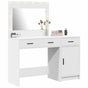 Dressing Table 2 pcs White 40 x 41 x 75 cm Engineered Wood