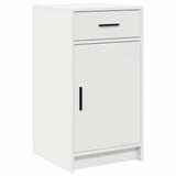 Dressing Table with Door White 50 x 41 x 135 cm Engineered wood - Close-Up Angle
