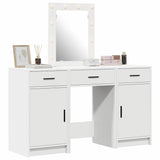 Dressing Table with Door White 50 x 41 x 135 cm Engineered wood - Side View