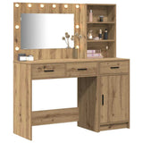 Dressing Table 2 pcs Brown 78,5 x 41 x 135 cm Engineered Wood