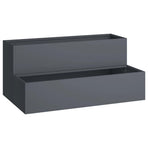 Garden Planter Anthracite 100 x 60 x 45 cm Cold-rolled Steel