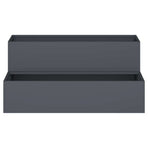 Garden Planter Anthracite 100 x 60 x 45 cm Cold-rolled Steel