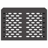Air Conditioner Cover Black 90 x 40 x 60 cm Steel